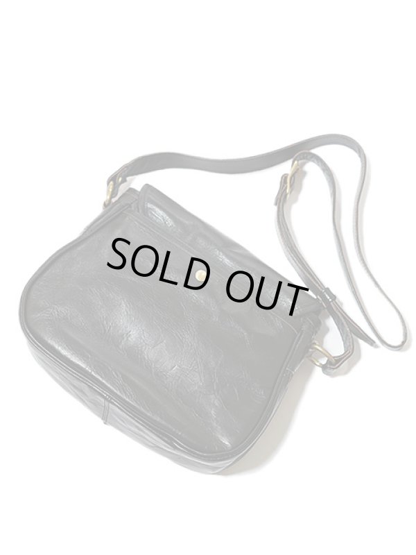 画像3: 【 INCEPTION（インセプション） 】　ホースハイドメールバッグ S　[ 馬革 茶芯 ] [ BLACK ]