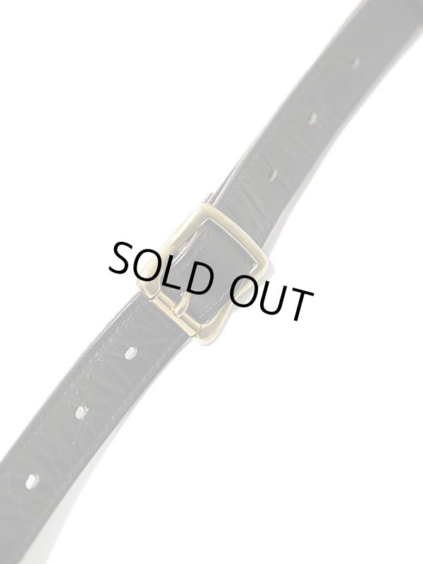 画像8: 【 INCEPTION（インセプション） 】　ホースハイドメールバッグ S　[ 馬革 茶芯 ] [ BLACK ]