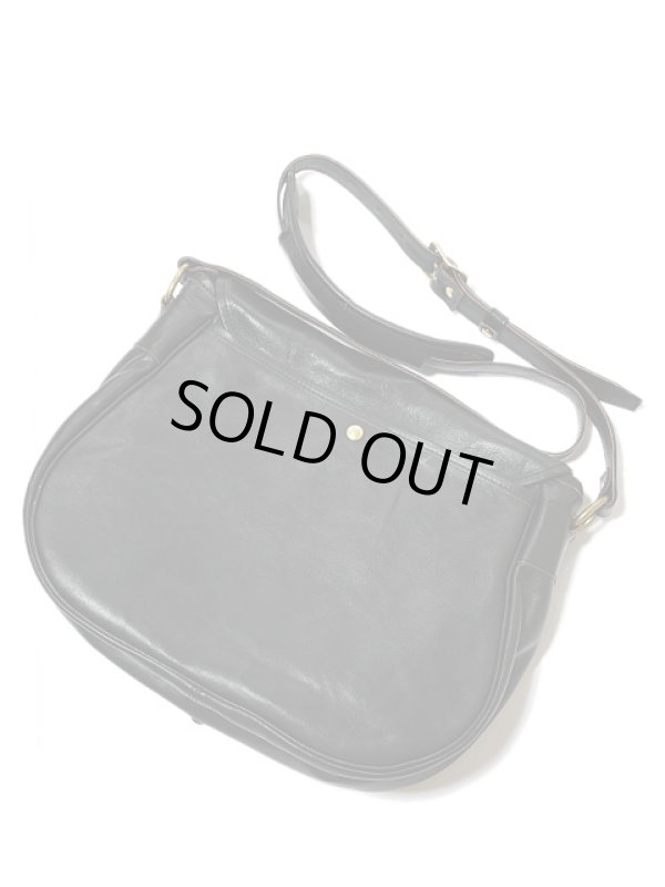 画像3: 【 INCEPTION（インセプション） 】　ホースハイドメールバッグ M　[ 馬革 茶芯 ] [ BLACK ]