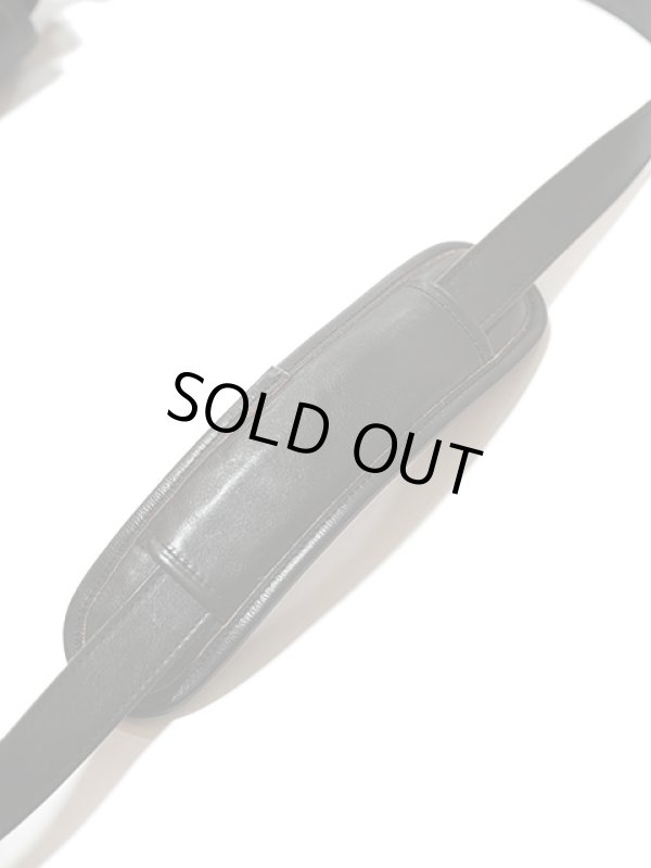 画像9: 【 INCEPTION（インセプション） 】　ホースハイドメールバッグ M　[ 馬革 茶芯 ] [ BLACK ]