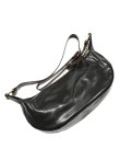 画像2: 【 INCEPTION（インセプション） 】　バナナバッグ [ BANANA BAG ] [ HORSE HIDE ] [ Black (茶芯) ]