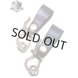 画像: 【 INCEPTION（インセプション） 】　UKサドルシャックルキーホルダー [ UK Saddle Shackle Key Holder ] [ GOLD ] 【 メール便可 】