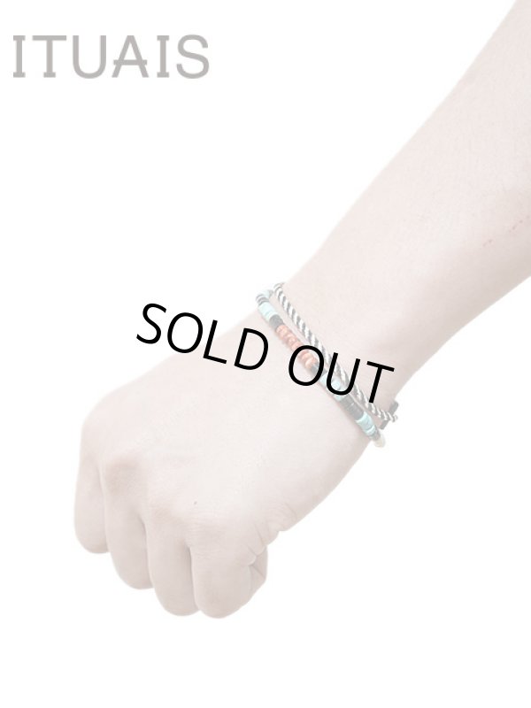 画像1: 【 ITUAIS x Lua (イトゥアイス x ルア)  】　別注バリオスブレスレット　[ VARIOS BRACELET ] [ Type B ]