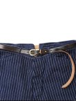 画像10: 【 JELADO × BUTTON WORKS（ジェラード x ボタンワークス） 】　16mm D-Buckle LeatherBelt　[ Horween Cromxcel ] [ BLACK ]