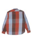 画像2: 【 予約商品  (9~10月予定) 】【 JELADO（ジェラード） 】　ヘビーチェックネルシャツ [ ショート丈 ] "Unionworkers Shirts" [ Apricot (アプリコット) ] [ 2025年モデル ]