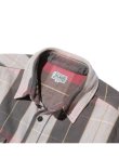 画像3: 【 予約商品  (9~10月予定) 】【 JELADO（ジェラード） 】　ヘビーチェックネルシャツ [ ショート丈 ] "Unionworkers Shirts" [ Lychee (ライチ) ] [ 2025年モデル ]