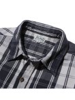 画像3: 【 予約商品  (9~10月予定) 】【 JELADO（ジェラード） 】　ヘビーチェックネルシャツ [ ショート丈 ] "Unionworkers Shirts" [ Prune (プルーン) ] [ 2025年モデル ]