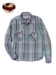 画像1: 【 予約商品  (9~10月予定) 】【 JELADO（ジェラード） 】　ヘビーチェックネルシャツ [ ショート丈 ] "Unionworkers Shirts" [ Zucchini (ズッキーニ) ] [ 2025年モデル ]