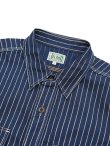 画像3: 【 JELADO（ジェラード） 】 半袖ウォバッシュワークシャツ [ Unionworkers S/S Shirt ] [ INDIGO WABASH ] 【 メール便可 】