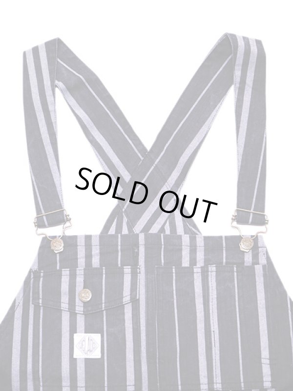 画像3: 【 JELADO（ジェラード） 】　ブラックストライプオーバーオール　[ Signalman ]　[ CC Show 限定アイテム ]