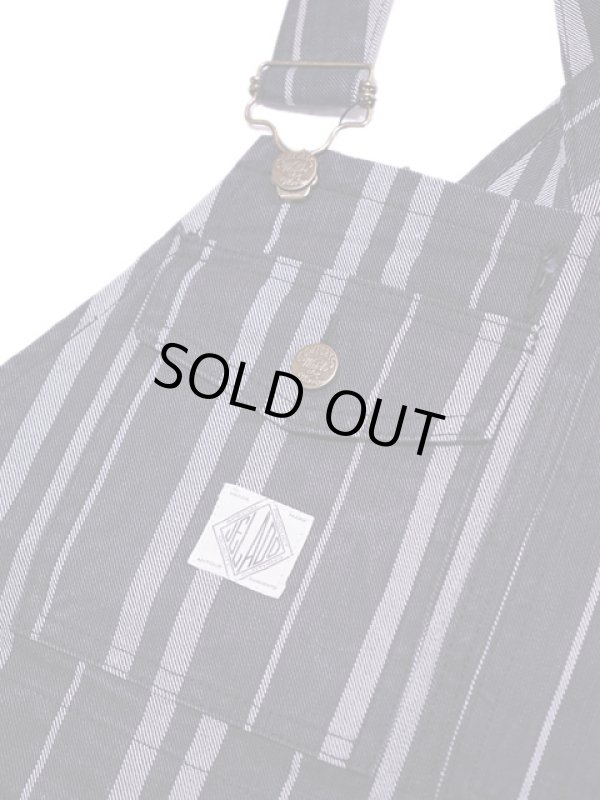 画像4: 【 JELADO（ジェラード） 】　ブラックストライプオーバーオール　[ Signalman ]　[ CC Show 限定アイテム ]