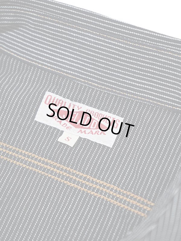 画像9: 【 JELADO（ジェラード） 】　半袖インディゴストライプワークシャツ [ S/S Work Shirt ]