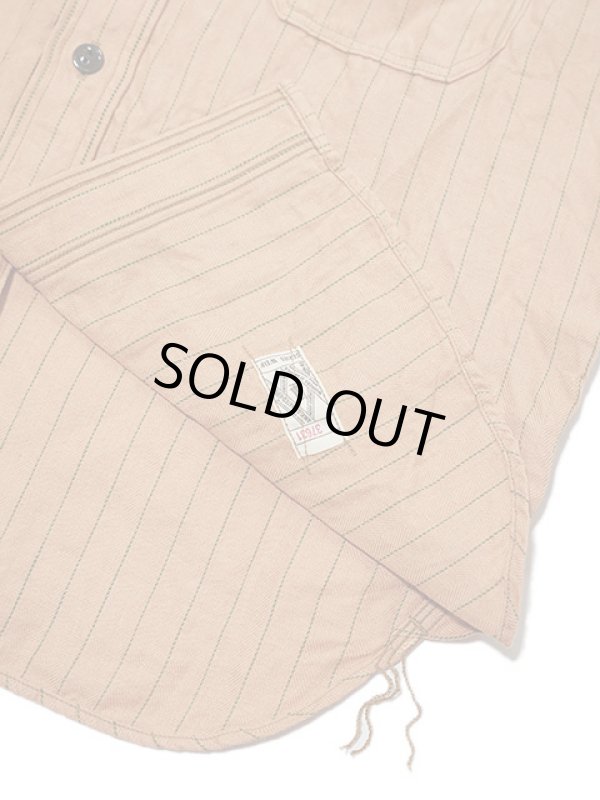 画像7: 【 JELADO（ジェラード） 】　半袖コークストライプワークシャツ [ Unionworkers Shirts ] [ Nuts ]