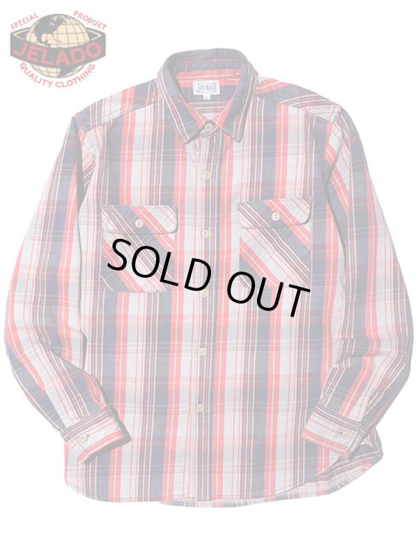 画像3: 【 JELADO（ジェラード） 】　ヘビーチェックネルシャツ　[ ショート丈 ]　"Unionworkers Shirts"　[  Old Navy ] 