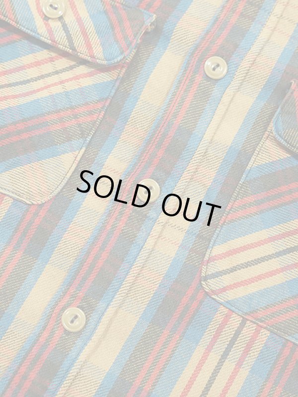 画像7: 【 JELADO（ジェラード） 】　ヘビーチェックネルシャツ [ ショート丈 ] "Unionworkers Shirts" [ Peanut ] [ 2023年モデル ]