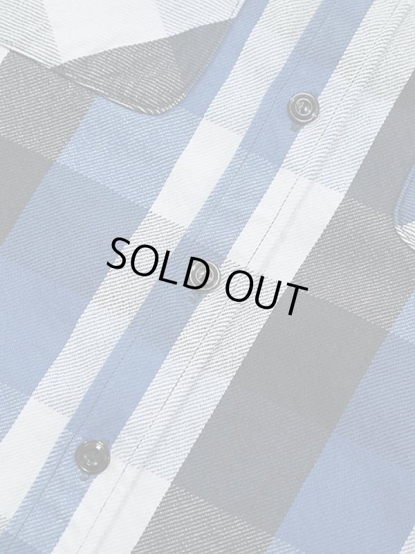 画像7: 【 JELADO（ジェラード） 】　ヘビーチェックネルシャツ [ ショート丈 ] "Unionworkers Shirts" [ Blue Malon ] [ 2023年モデル ]