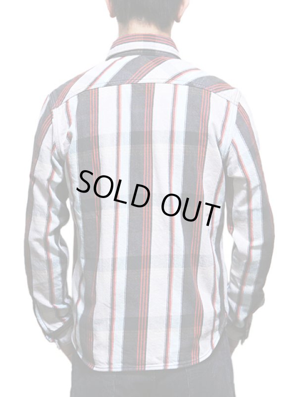 画像2: 【 JELADO（ジェラード） 】　JP94115　ヘビーチェックネルシャツ　[ ショート丈 ]　[ ブラック ] 