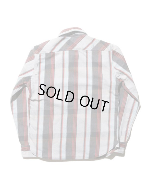 画像4: 【 JELADO（ジェラード） 】　JP94115　ヘビーチェックネルシャツ　[ ショート丈 ]　[ ブラック ] 