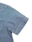 画像5: 【 JELADO（ジェラード） 】 半袖シャンブレーワークシャツ [ Chambray Work Shirts ] [ INDIGO ] 【 メール便可 】