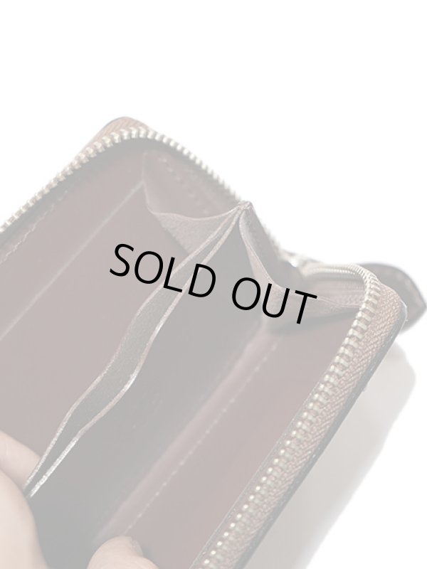 画像4: 【 KC'S（ケーシーズ） 】　ラウンドジップミニウォレット　[ CORDOVAN（ウマ革）]  