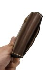 画像6: 【 KC'S（ケーシーズ） 】　トラッカーウォレット [ Trucker Wallet Short ] [ Horween Chromexcel Leather ] [ BROWN ]