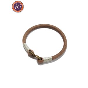 画像: 【 KC'S（ケーシーズ） 】　Leather Bracelet　[ Cow Hide（牛革） ] [ TAN ] 【 メール便可 】