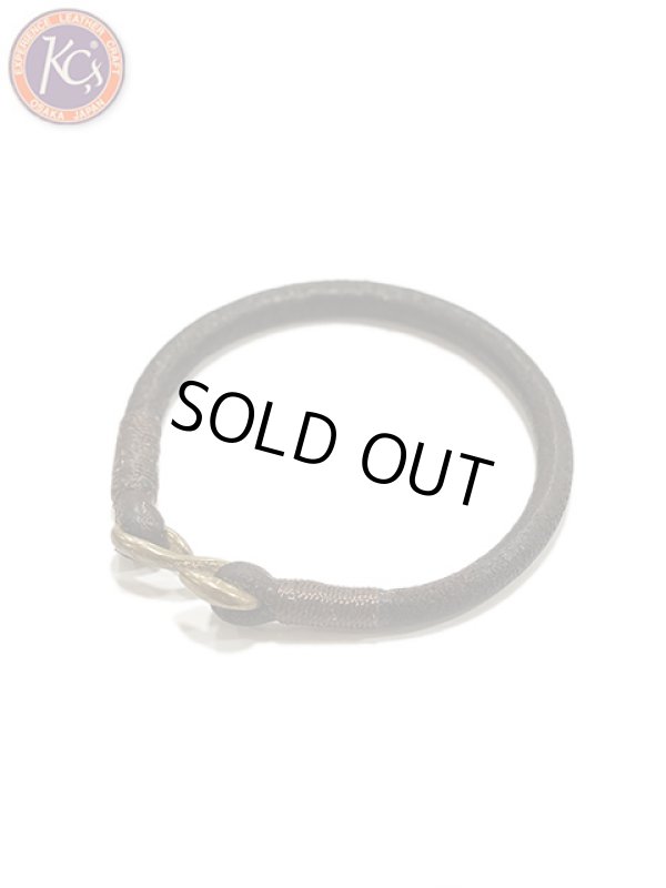 画像1: 【 KC'S（ケーシーズ） 】　Leather Bracelet　[ Cow Hide（牛革） ] [ BROWN ] 【 メール便可 】