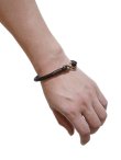 画像3: 【 KC'S（ケーシーズ） 】　Leather Bracelet　[ Cow Hide（牛革） ] [ BROWN ] 【 メール便可 】