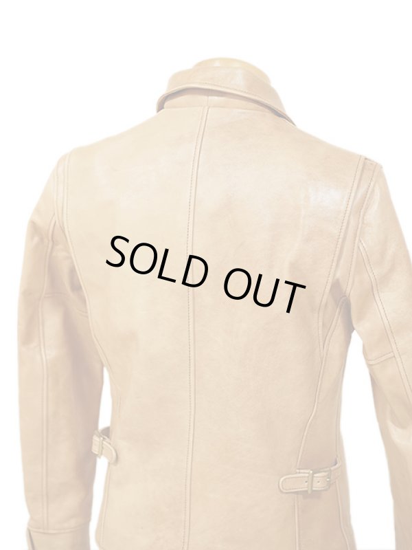 画像9: 【 Y'2 LEATHER（ワイツーレザー） 】　柿渋ホースシングルライダースジャケット　[ 馬革 ] [ KAKISHIBU ]