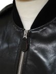 画像7: 【 Y'2 LEATHER（ワイツーレザー） 】  ヴィンテージホースライト Type L-2　[ Vintage Horse Light Leather ] [ 馬革 ] [ BLACK ]