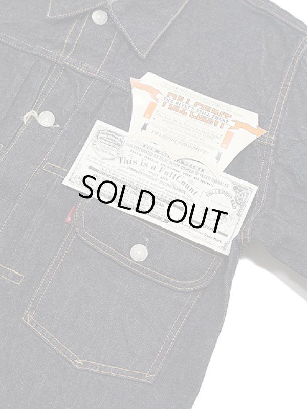 画像4: 【 FULLCOUNT（フルカウント） 】 1st Type Jacket ( T-Back ) [ Limited Special Denim ] [ 250着限定モデル ]