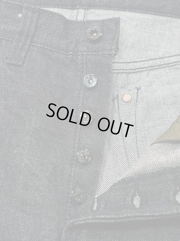 画像5: 【 予約商品 】 【 Little Hand （リトルハンド） 】　大戦モデルブラックデニムジーンズ [ 1st Type WWII Model ] [ 13.5oz Black Denim ] [ Non Wash ] [ セミオーダー ]