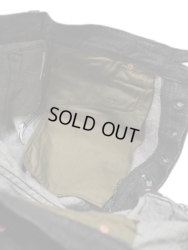 画像6: 【 予約商品 】 【 Little Hand （リトルハンド） 】　大戦モデルブラックデニムジーンズ [ 1st Type WWII Model ] [ 13.5oz Black Denim ] [ Non Wash ] [ セミオーダー ]