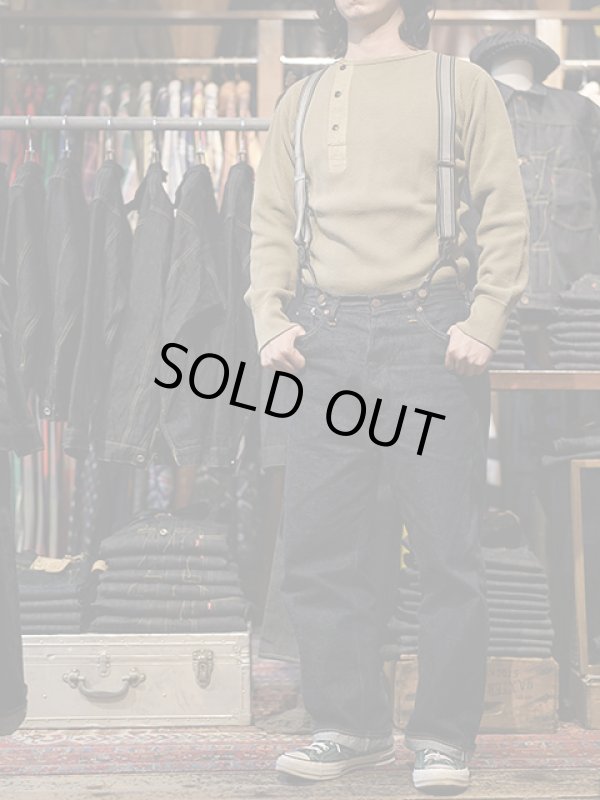 画像26: 【 Little Hand x Lua（リトルハンド x ルア） 】　Lua別注ジーンズ [ 13.5oz. Denim Waist Overalls ] [ 1922 Model ] [ Non Wash ]