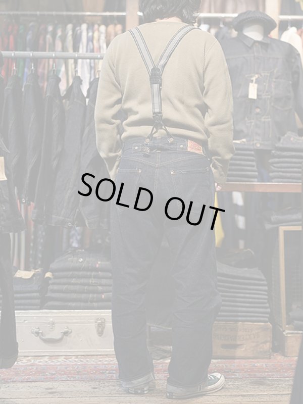 画像27: 【 Little Hand x Lua（リトルハンド x ルア） 】　Lua別注ジーンズ [ 13.5oz. Denim Waist Overalls ] [ 1922 Model ] [ Non Wash ]