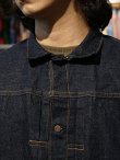 画像19: 【 予約商品 】 【 Little Hand x Lua（リトルハンド x ルア） 】　Lua別注ジージャン [ 13.5oz. Denim Blouse ] [ 1922 Model ] [ Non Wash ]