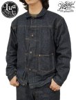 画像1: 【 予約商品 】 【 Little Hand x Lua（リトルハンド x ルア） 】　Lua別注ジージャン [ 13.5oz. Denim Blouse ] [ 1922 Model ] [ Non Wash ]