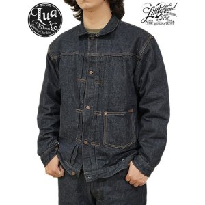 画像: 【 予約商品 】 【 Little Hand x Lua（リトルハンド x ルア） 】　Lua別注ジージャン [ 13.5oz. Denim Blouse ] [ 1922 Model ] [ Non Wash ]