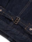 画像12: 【 予約商品 】 【 Little Hand x Lua（リトルハンド x ルア） 】　Lua別注ジージャン [ 13.5oz. Denim Blouse ] [ 1922 Model ] [ Non Wash ]