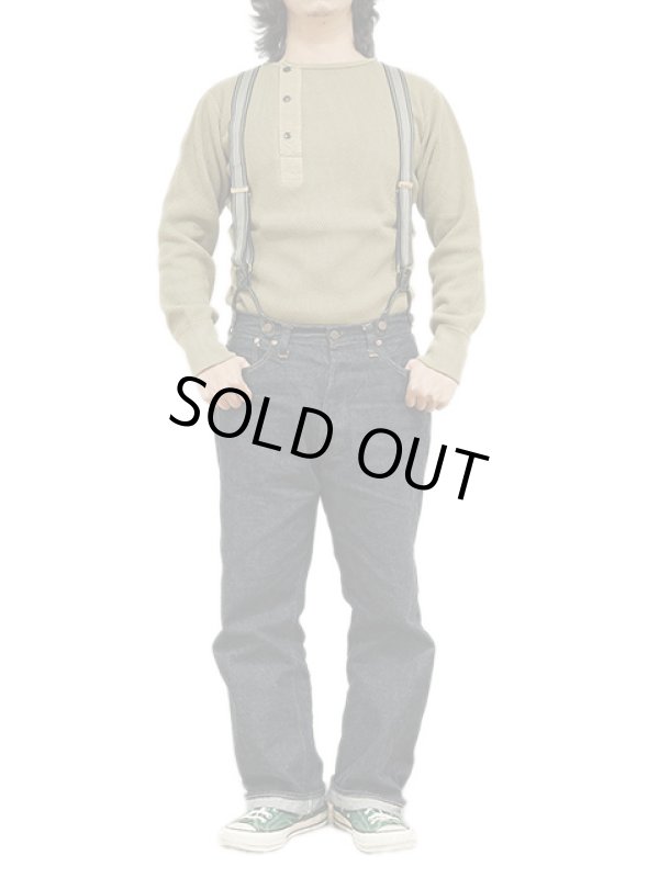 画像21: 【 Little Hand x Lua（リトルハンド x ルア） 】　Lua別注ジーンズ [ 13.5oz. Denim Waist Overalls ] [ 1922 Model ] [ Non Wash ]