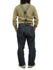 画像22: 【 予約商品 】 【 Little Hand x Lua（リトルハンド x ルア） 】　Lua別注ジーンズ [ 13.5oz. Denim Waist Overalls ] [ 1922 Model ] [ Non Wash ]