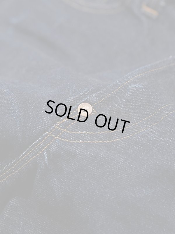 画像16: 【 Little Hand x Lua（リトルハンド x ルア） 】　Lua別注ジーンズ [ 13.5oz. Denim Waist Overalls ] [ 1922 Model ] [ Non Wash ]