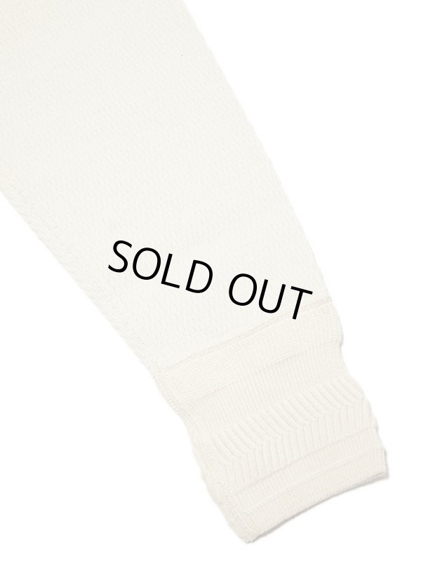 画像4: 【 Loop & Weft（ループアンドウエフト） 】　コーマタイトハニカムサーマルクルーネック　[ Combed Yarn High Tension Honeycomb Thermal Crew ]