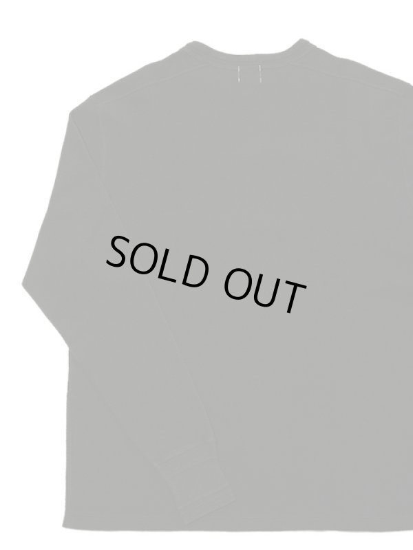 画像2: 【 Loop & Weft（ループアンドウエフト） 】　ファインアランハニカムサーマルクルーネック　[ FINE ARAN HONEYCOMB CREWNECK THERMAL ]