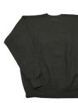 画像4: 【 Loop & Weft（ループアンドウエフト） 】　BIG LOOPBACK FLEECE SIDE PANEL SWEATSHIRT (V-GUSSET)　[ Reverse Sweat Crew ] [ A.BLACK ]