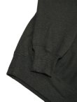 画像6: 【 Loop & Weft（ループアンドウエフト） 】　BIG LOOPBACK FLEECE SIDE PANEL SWEATSHIRT (V-GUSSET)　[ Reverse Sweat Crew ] [ A.BLACK ]