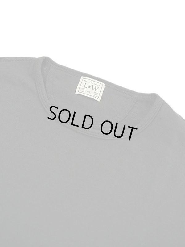 画像3: 【 Loop & Weft（ループアンドウエフト） 】　ハイゲージパイルクラシッククルー [ COMBED YARN HIGH GAUGE PILE CLASSIC CREWNECK ] [ A.BLACK ] 【 メール便可 】