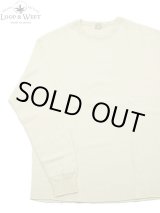 画像: 【 Loop & Weft（ループアンドウエフト） 】　リブニットサーマル　[ CLASSIC ROYAL RIB KNIT CREWNECK THERMAL ] [ V. Ivory ] 【 メール便可 】