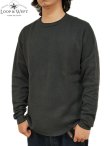 画像6: 【 Loop & Weft（ループアンドウエフト） 】　リブニットサーマル　[ CLASSIC ROYAL RIB KNIT CREWNECK THERMAL ] [ A. Olive ] 【 メール便可 】