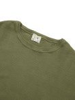 画像3: 【 Loop & Weft（ループアンドウエフト） 】　リブニットサーマル　[ CLASSIC ROYAL RIB KNIT CREWNECK THERMAL ] [ A. Olive ] 【 メール便可 】